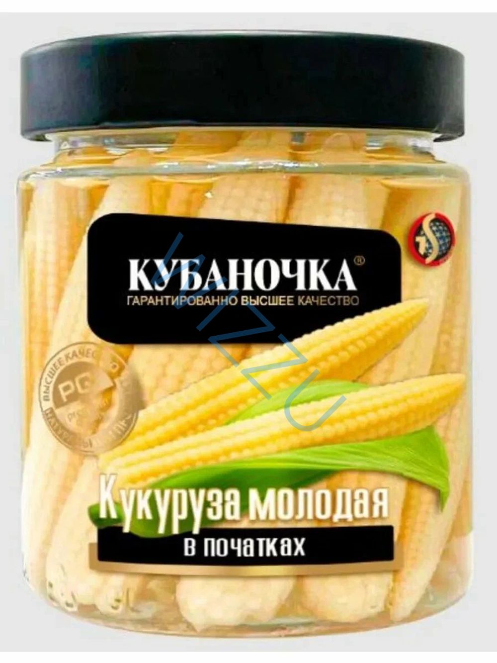 Кукуруза молодая в початках Кубаночка ст.б.260гр