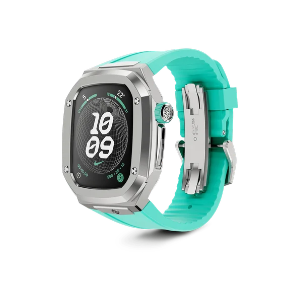 Корпус для Apple Watch SPIII45 - Титановый/Мятный