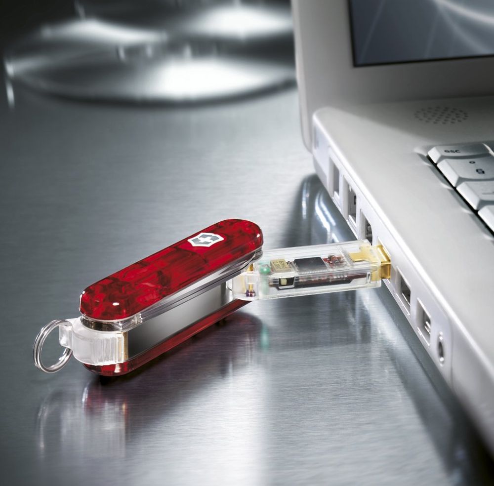 Victorinox@work 4.6125.TG16B c USB-модулем 16Гб 58мм