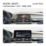 Магнитола для BMW X5 E70, X6 E71 2006-2009 CCC - Teyes LUX ONE ROUND монитор 12.3" 2K QLED на Android 10, Быстрая, CarPlay, 4G SIM-слот