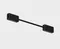 Коннектор гибкий  IT010-4012 black Italline