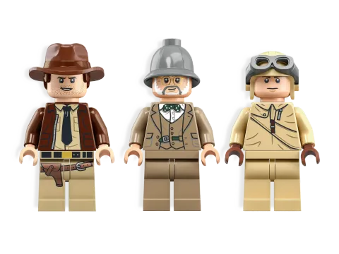 Конструктор LEGO Indiana Jones 77012 Погоня за истребителем на самолете