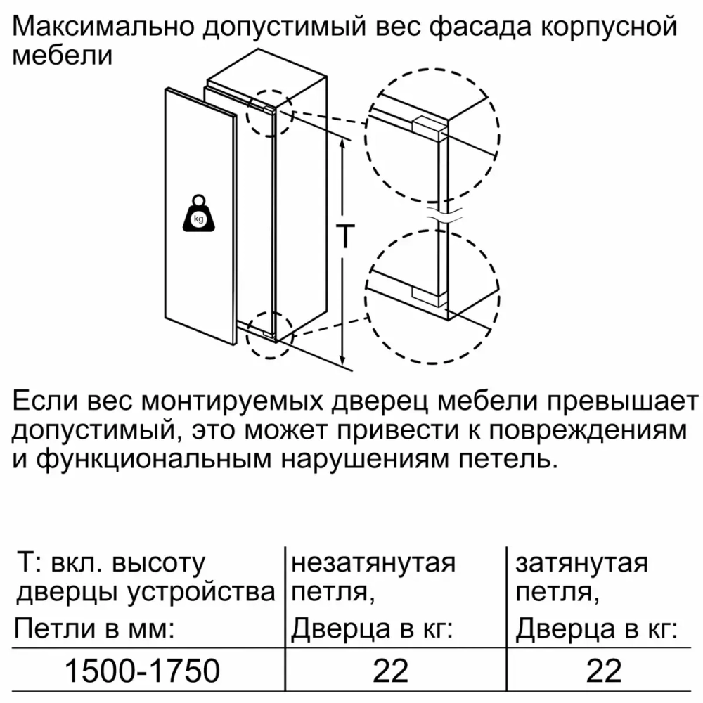 Встраиваемая морозильная камера Bosch GIN81AEF0U