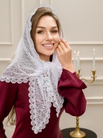 Церковный платок на голову для храма