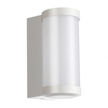 Уличный настенный светодиодный светильник 6W 4000К 359299 белый Opal Novotech