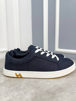 Кеды Hermes Quicker Sneaker Brown Suede