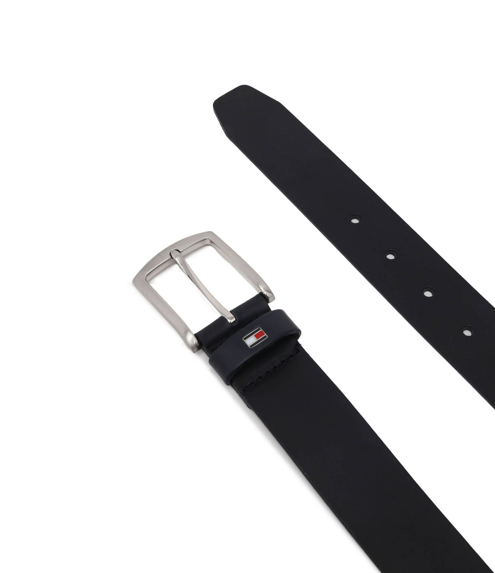 Кожаный ремень NEW DENTON 3.5 BELT Tommy Hilfiger - черный(AM0AM08360)