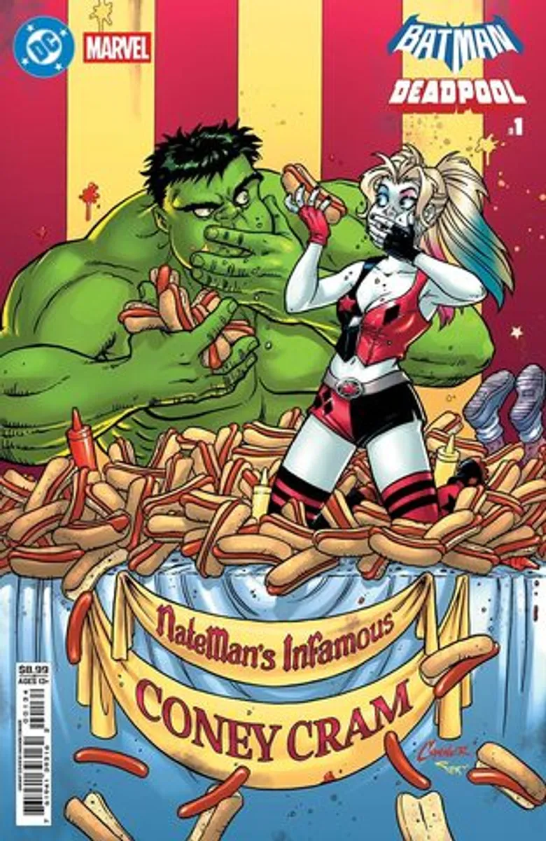 DC Marvel Batman Deadpool #1 (Cover F)