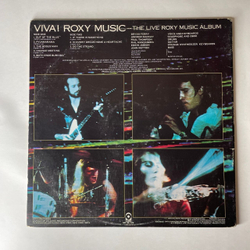 Винтажная виниловая пластинка LP Roxy Music, Viva, Roxy Music, The Live Roxy Music Album (США 1976)