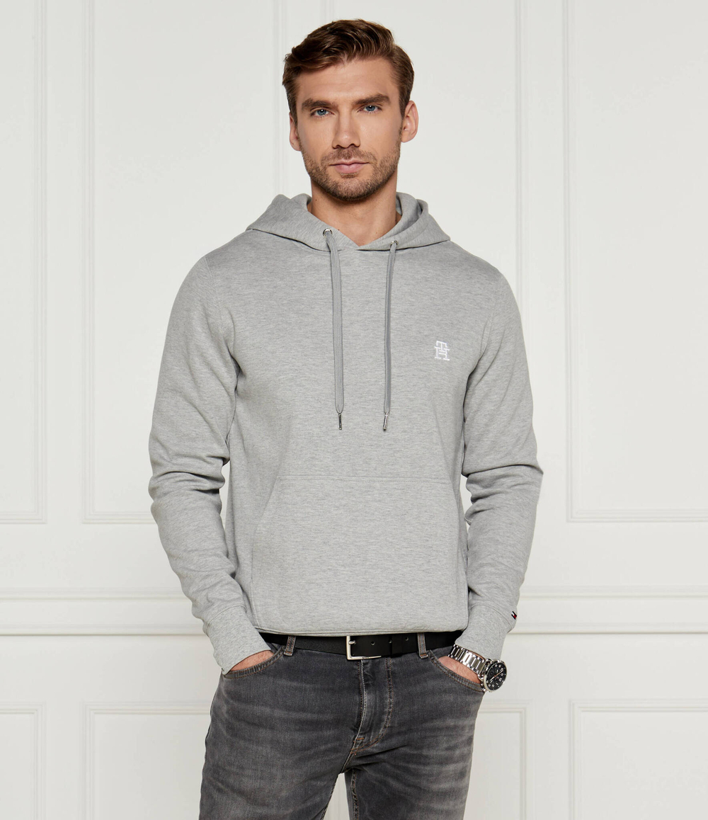 Худи Monogram Tommy Hilfiger - серый(MW0MW33646)