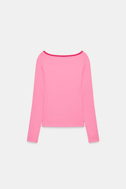 ZARA ЛОНГСЛИВ С ЛАМПАСАМИ, РОЗОВЫЙ