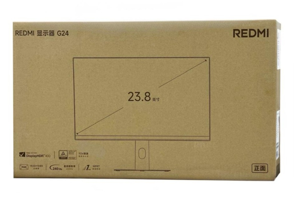 Монитор Xiaomi Redmi 23.8" G24 240HZ (A24FDA-RG) черный