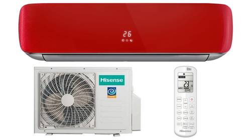 Сплит-система Hisense RED CRYSTAL Super DC Inverter AS-10UW4RVETG00G(R)/AS-10UW4RVETG00W(R)