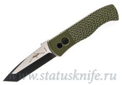 Нож Pro-Tech Emerson CQC-7 E7T15 BW Green Battle Worn Jiggedфотография - 1