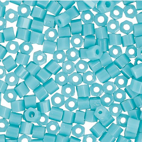 Бисер Toho 11/0 Hexagon 2 (2.2 мм) 500 г, 0055 бирюзовый