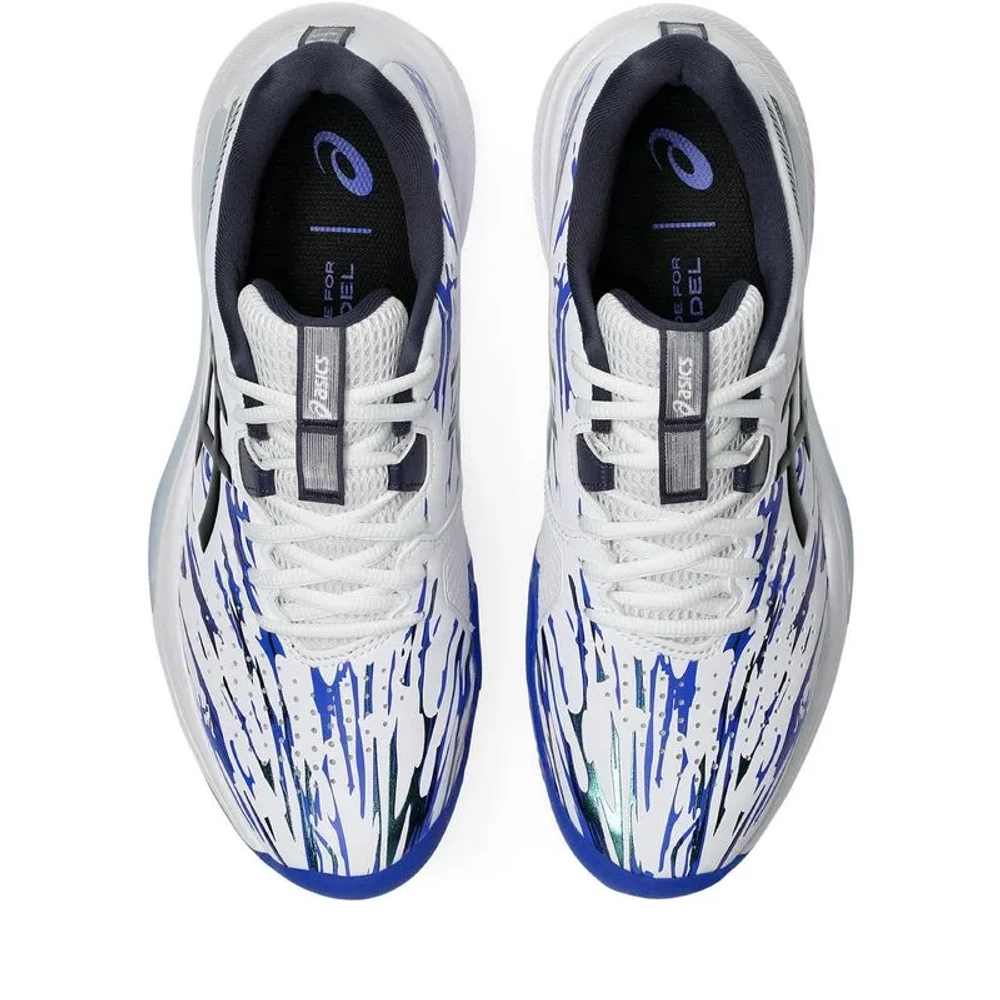 Мужские кроссовки для Padel Asics Gel-Challenger 15 Padel L.E. - white/indigo fog