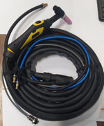 Горелка сварочная HUGONG TIG с жидкостным охлаждением WP-18 (8м.) / TIG Torch WP-18-8M, Water-cooled, without remote control.