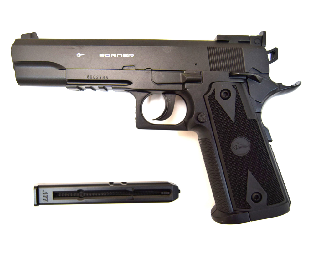 Пневматический пистолет Borner Power Win 304 (Colt), кал. 4,5 мм