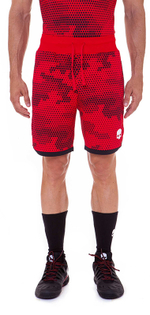 Теннисные шорты HYDROGEN Tech Camo - red camouflage (T00127-B40)