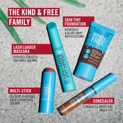 Rimmel Kind & Free Lash Loader - Тушь для ресниц, утолщающая оттенок Azure Blue, 9 ml