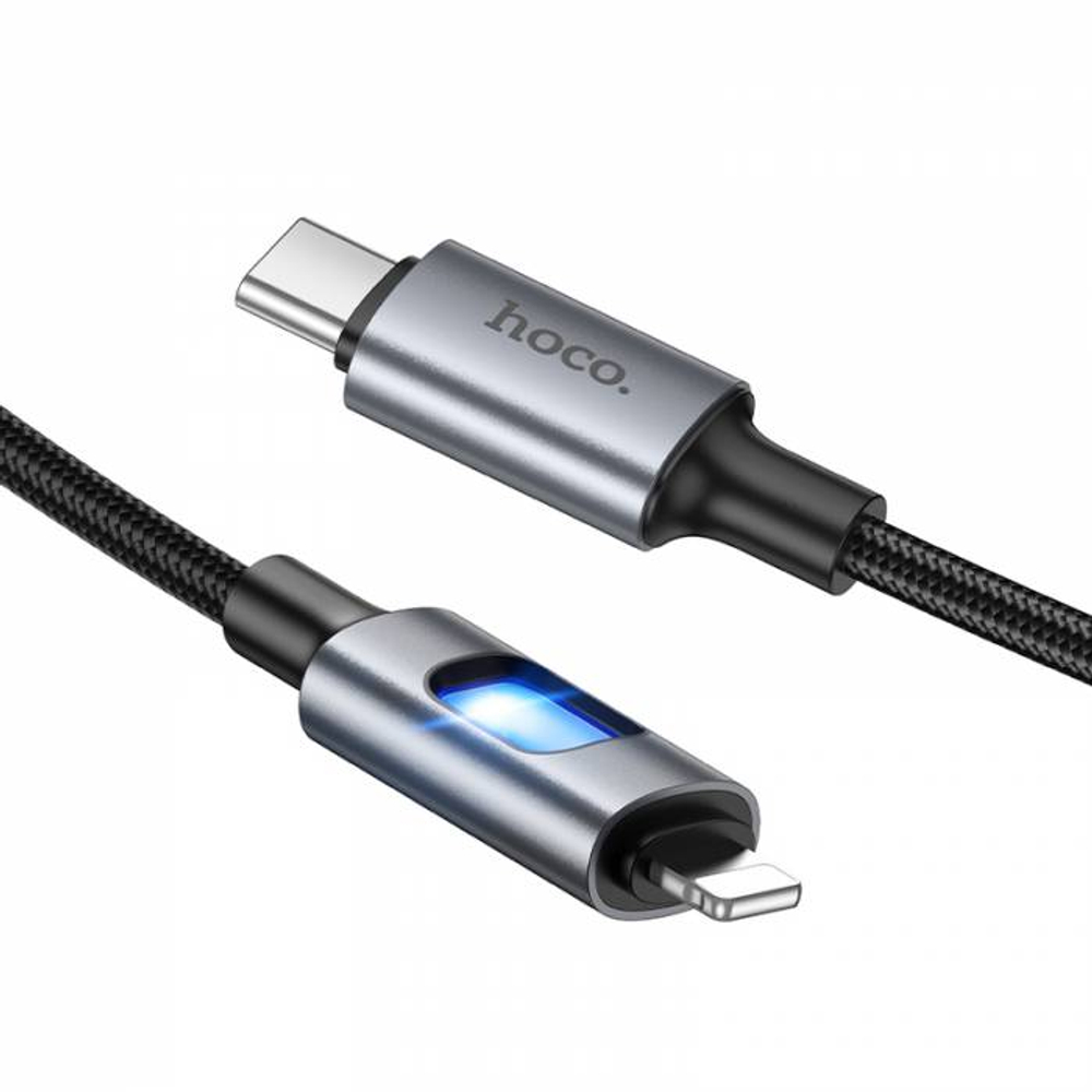 Кабель Type-C на Lightning Hoco U144 (black)