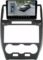 Магнитола для Land Rover Freelander 2 2006-2012 (ШГУ монохром) - FarCar BX3279M-360 монитор 9.5" 2K QLED на Android 13, Быстрая, CarPlay, 4G SIM-слот, 4 камеры в комплекте
