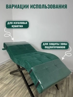 Чехол ПВХ для изголовья или ног для анатомической кушетки от производителя с доставкой по России курьером до адреса