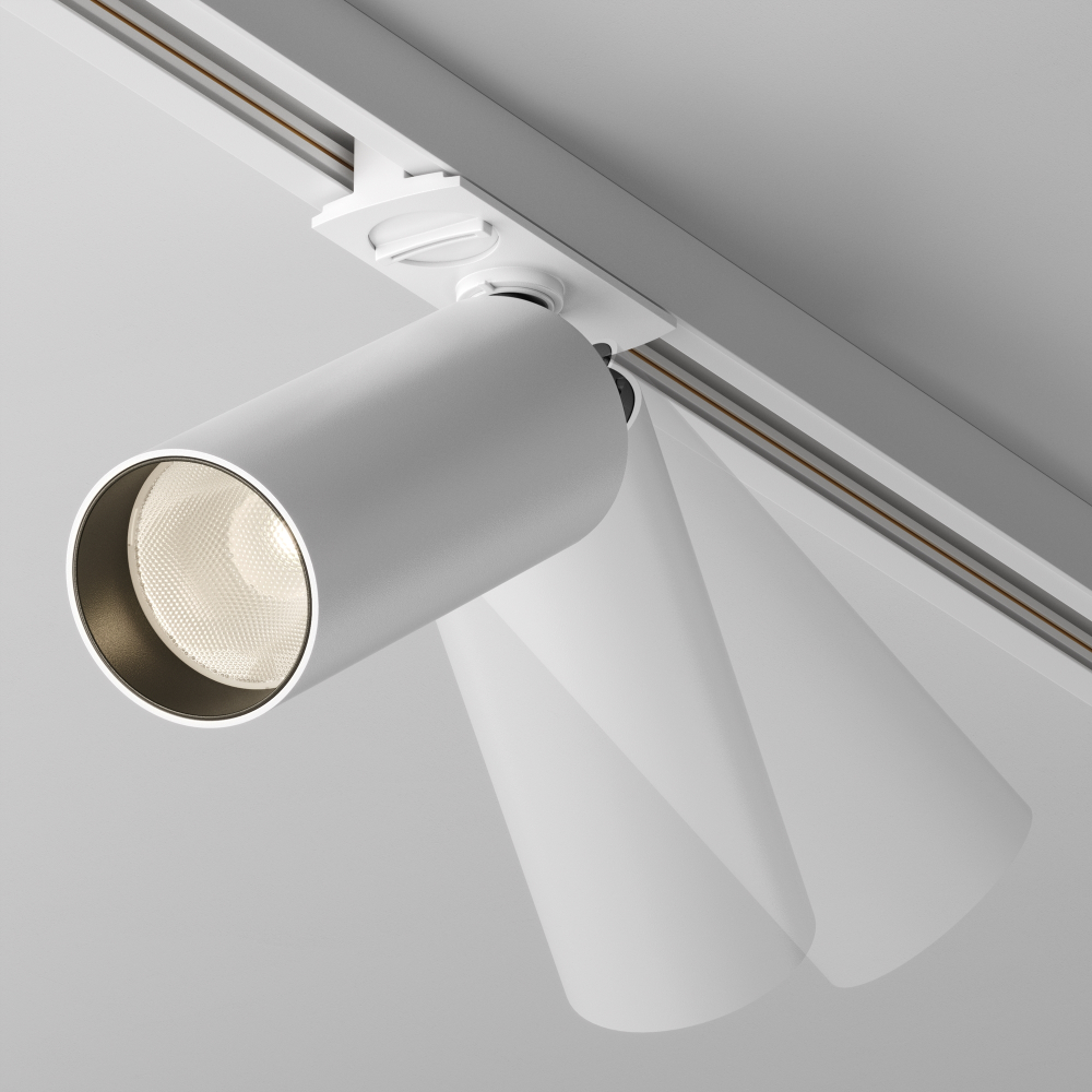 Трековый светодиодный светильник Maytoni Focus LED  TR021-1-12W3K-W-W