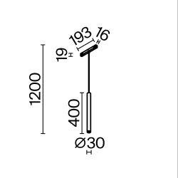 Трековый светильник Technical TR226-4-5WTW-M-DD2-B