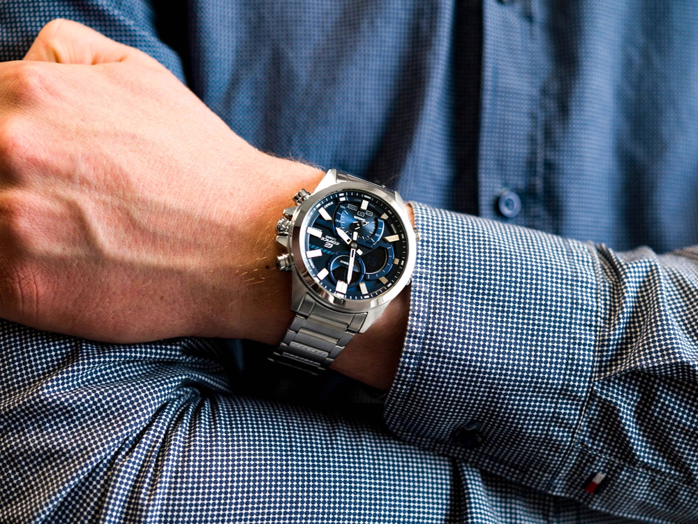 Часы Casio ECB-30D-2AEF