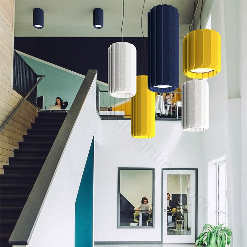 Chandelier  Mill Acoustic by Eureka Lighting