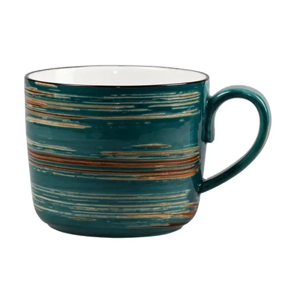 Кружка 350 мл d 9,5 см h8 см Texture Dark Green P.L. Proff Cuisine [6]