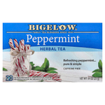Bigelow, травяной чай, перечная мята, без кофеина, 20 чайных пакетиков, 25 г (0,91 унции)