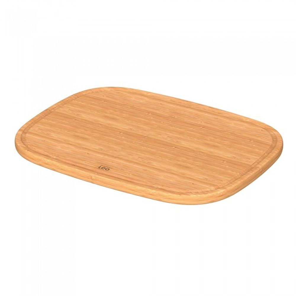Доска разделочная бамбуковая (с углом) 41*30,5*4см Leo 3950088