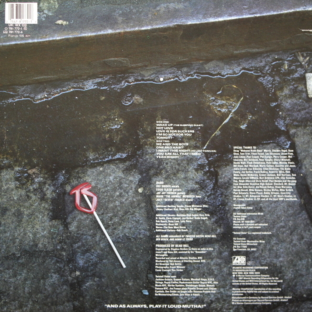 Twisted Sister / Love Is For Suckers (LP)