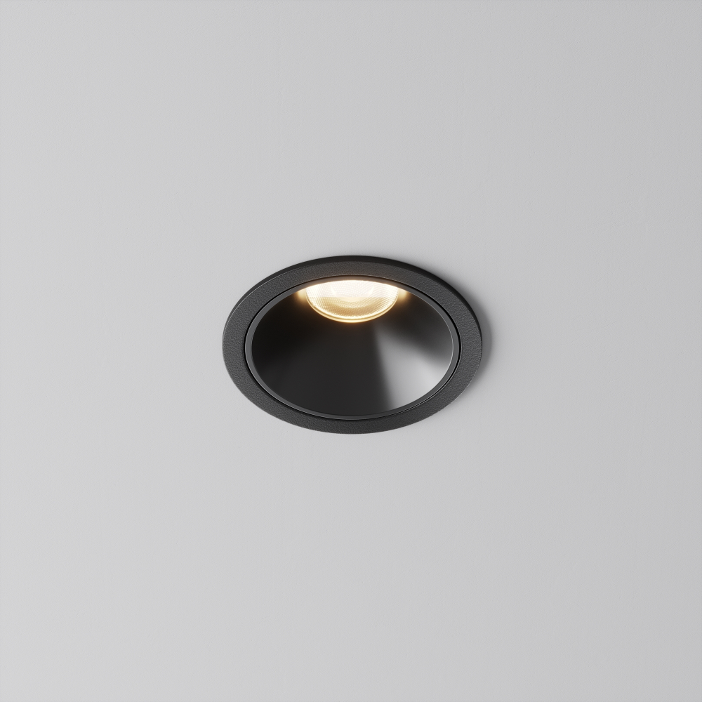 Встраиваемый светодиодный светильник Maytoni Alfa LED DL043-01-10W3K-RD-B-1