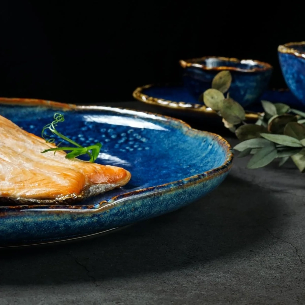 Тарелка 27 см,фарфор,серия "Aqua Blue" P.L.