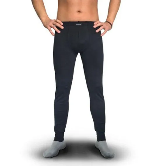 Кальсоны мужские с начёсом GENTLEMEN GK-104 черный
