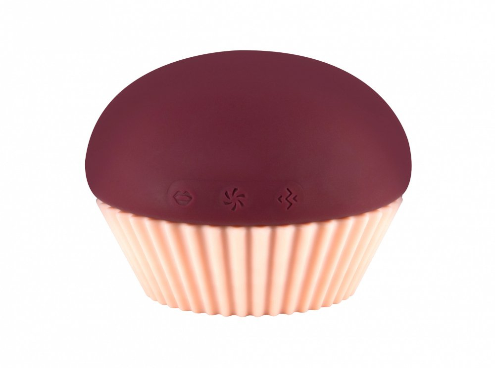 Вакуумно-волновой вибратор Cherry Cupcake