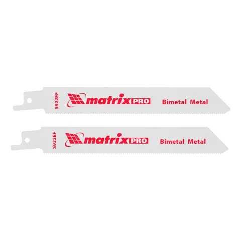 Полотна по металлу для сабельной пилы S922EF 125/1.4 мм, Bimetal, 2 шт, Pro Matrix
