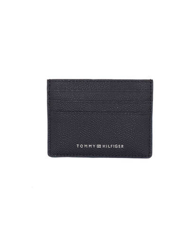 Кожаные кардхолдер th struc cc holder Tommy Hilfiger - темно-синий(AM0AM11606)