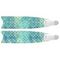 Лопасти Leaderfins Mermaid Blue Semi-Transparent стеклотекстолитовые 20° белая отбортовка