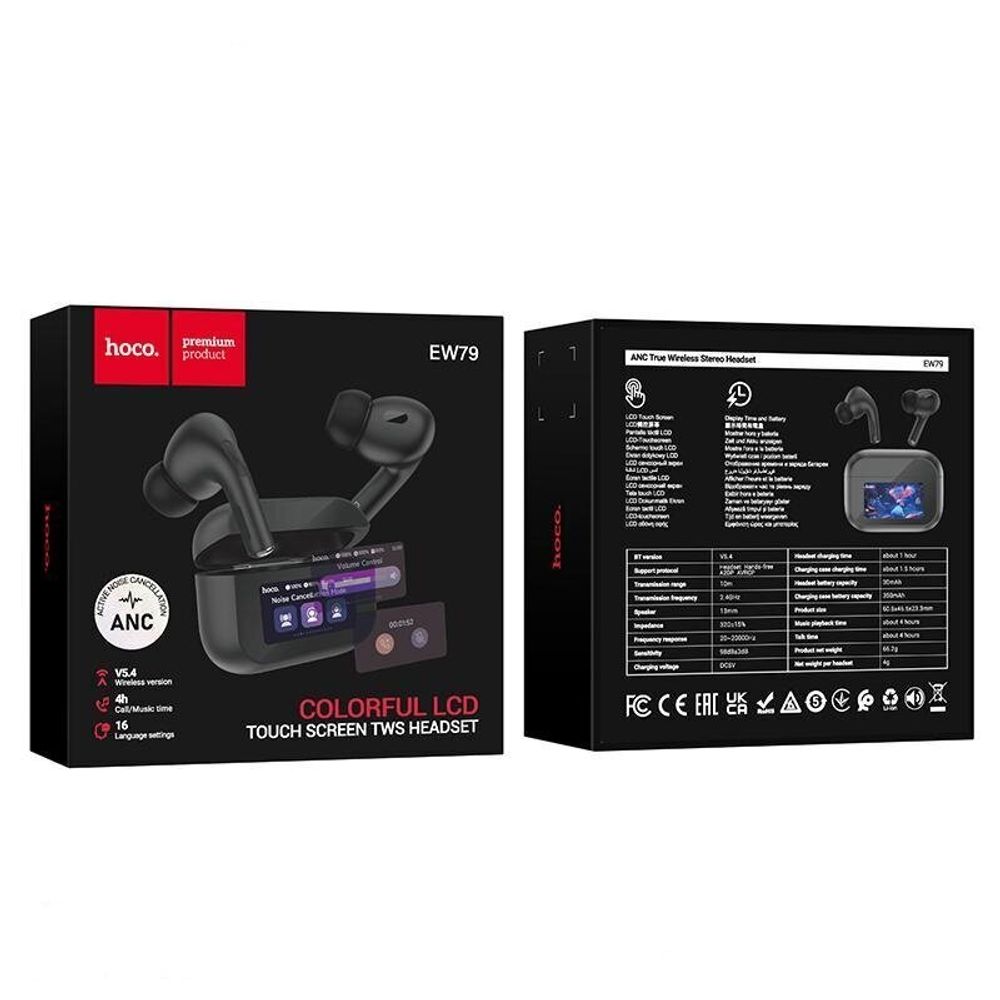 Беспроводные Bluetooth наушники Hoco EW79 ANC Беспроводные Bluetooth наушники Hoco EW79 ANC