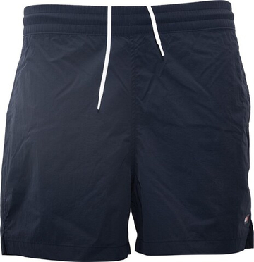 Женские шорты теннисные Tommy Hilfiger Essential Flag Loose Short - темно-синие