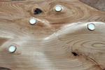 Pendant design lamp UFO  L80 (lightе Wood)
