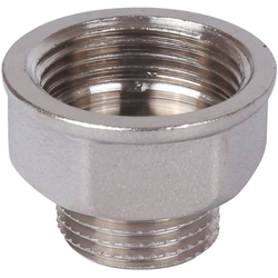 Переходник под ключ ВН никелированный 3/4"x1" STOUT