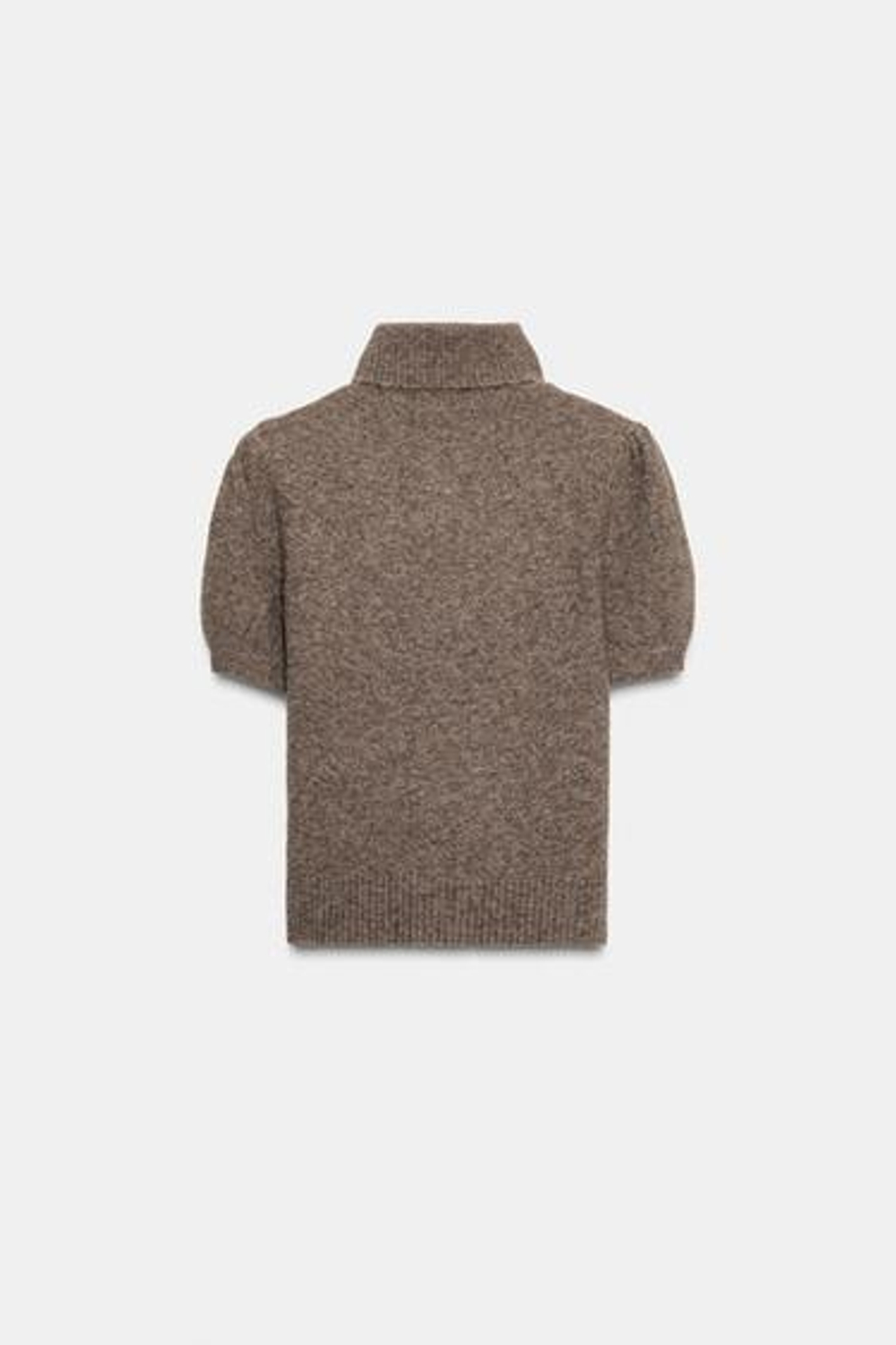 Короткий свитер с рукавами-балонами - ZARA