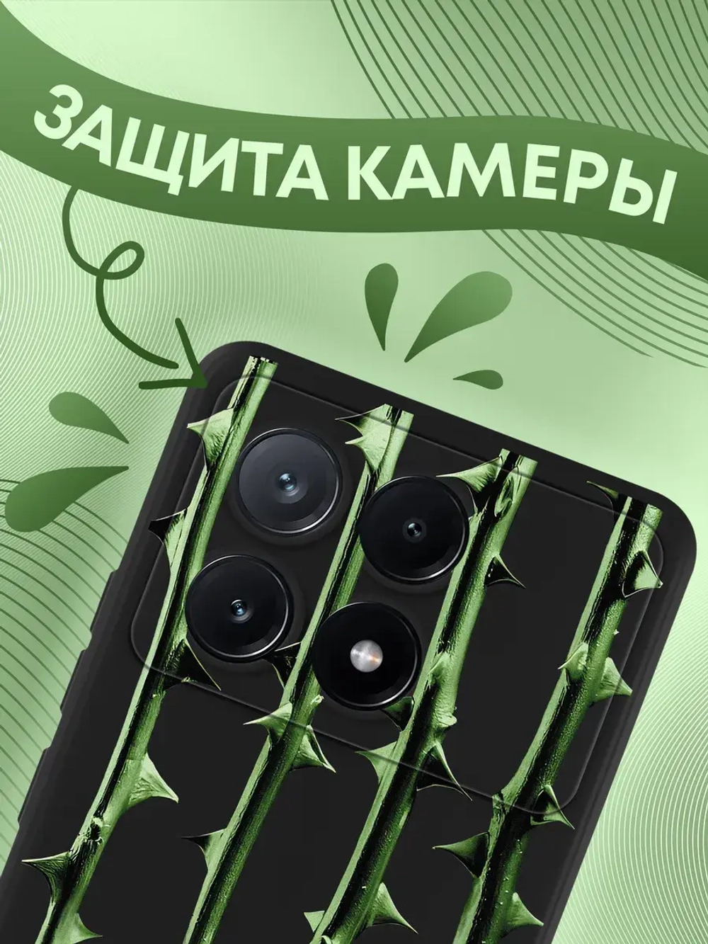 Чехол Xiaomi Poco X6 Pro с принтом