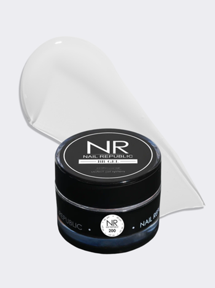 NR Gel BB Classic - Гель для моделирования №200 молочный, 15 гр