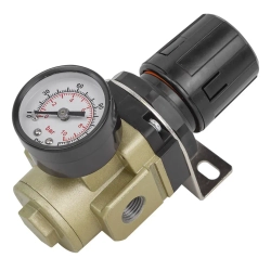 Регулятор давления воздуха ''Profi''1/4''(0-10bar,раб. температура 5°-60°) RockForce##Rock FORCE RF-AR3000-02